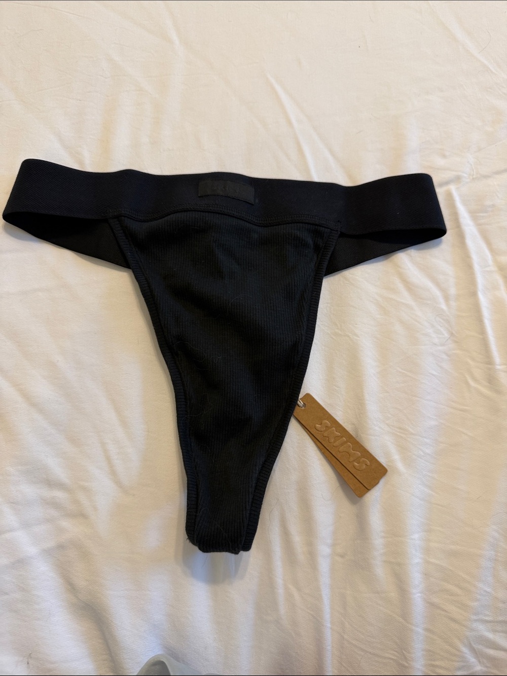SKIMS  Cotton Rib Thong